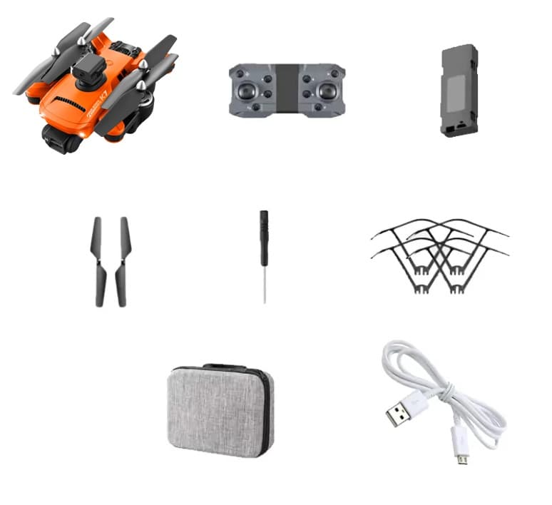 Drone Xin Kai Yang Four Sides Avoidance K7 Dual HD - Orange 1