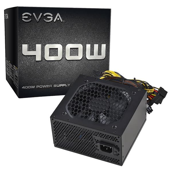 Fonte De Alimentaçao Para PC EVGA 400W 100-N1-0400-L1 Bivolt - Preto