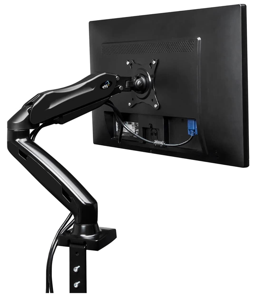 Suporte Articulado De Mesa ELG F90USB para Monitor 17" a 27" 1
