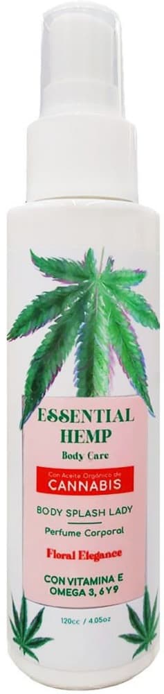 Body Splash Lady Essential Hemp Floral Elegance - 120ml