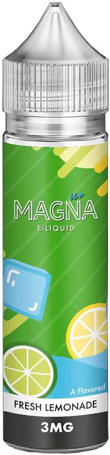 Essência Para Vaper Magna Ice 3mg Nicotina Fresh Lemonade - 60ml