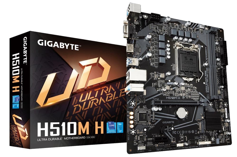Placa Mãe Gigabyte H510M H Socket LGA 1200/MicroATX DDR4