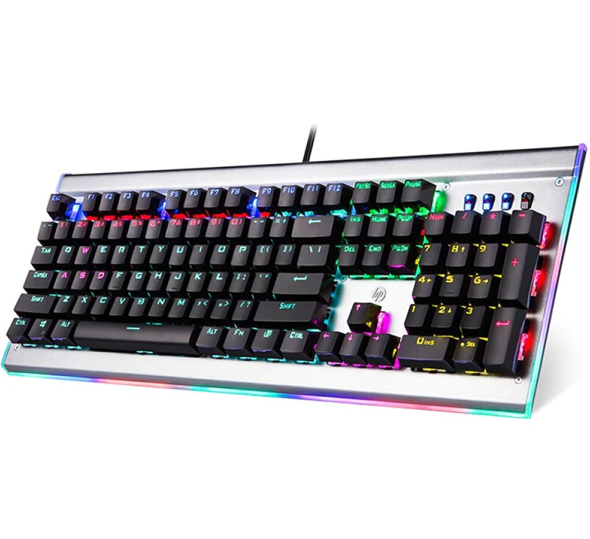 Teclado Gaming HP GK520 Mecânico Retroiluminado Inglês - Preto 3