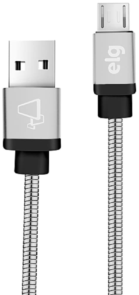 Cabo Micro USB ELG Inox INX510SL (1M) Prata
