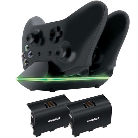 Carregador Dreamgear DGXB1-6603 Xbox One + 2 Baterias - Preto