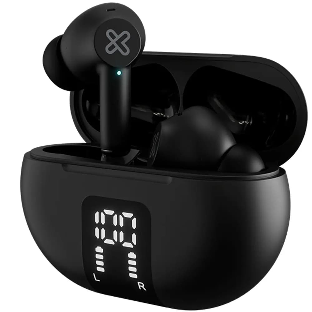 Fone de Ouvido Klip Xtreme EdgeBuds KTE-755BK Bluetooth ANC - Black 1
