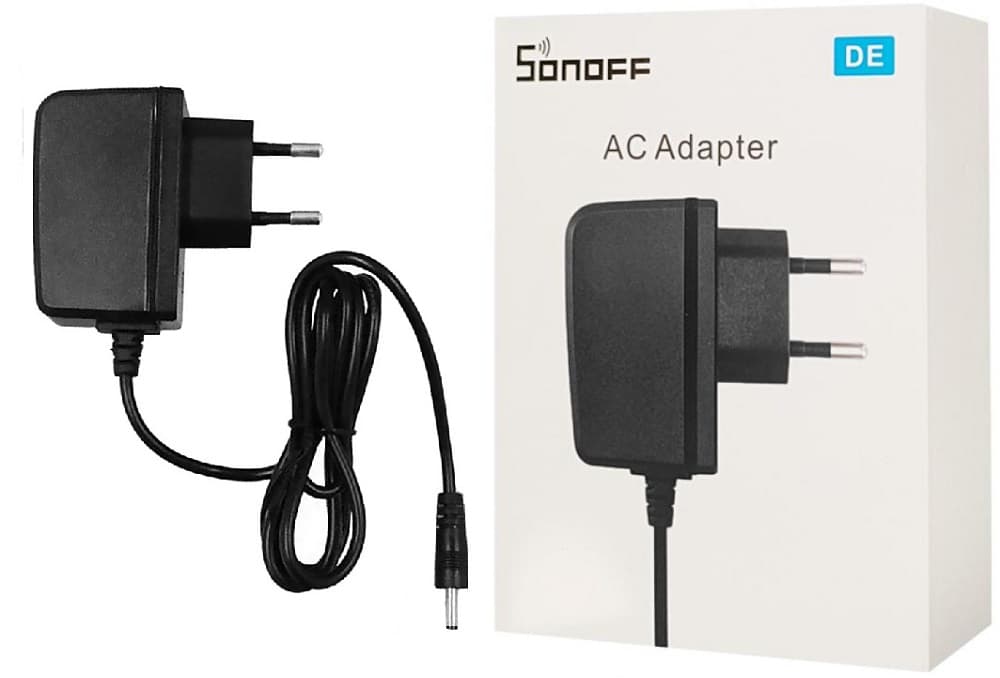 Fonte para Câmera IP Sonoff KZ0501200V 2V - Preto 1