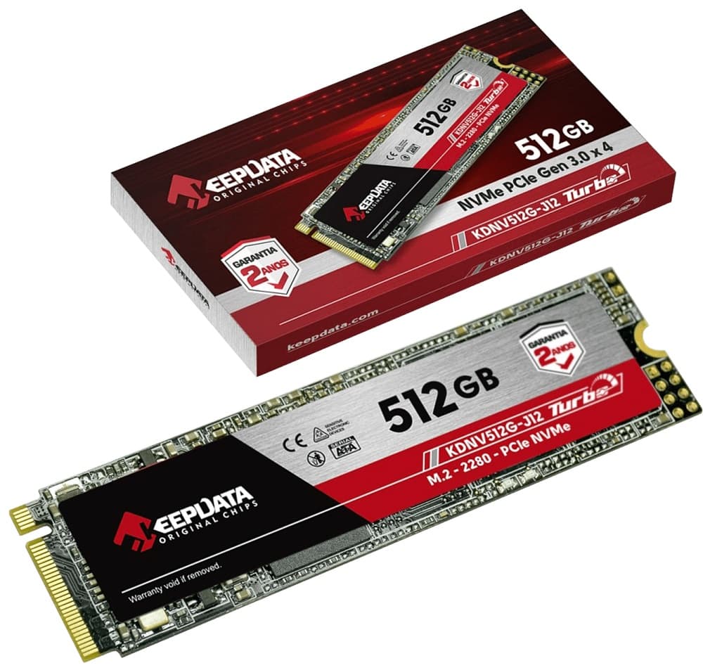 SSD M.2 NVMe Keepdata turbo 512GB (KDNV512G-J12) 3
