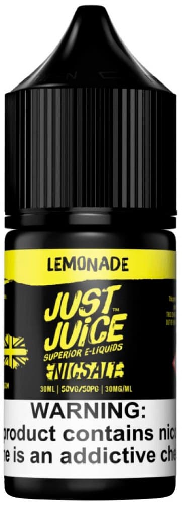 Essência Para Vaper Just Juice Nic Salt 30mg Nicotina Lemonade - 30ml