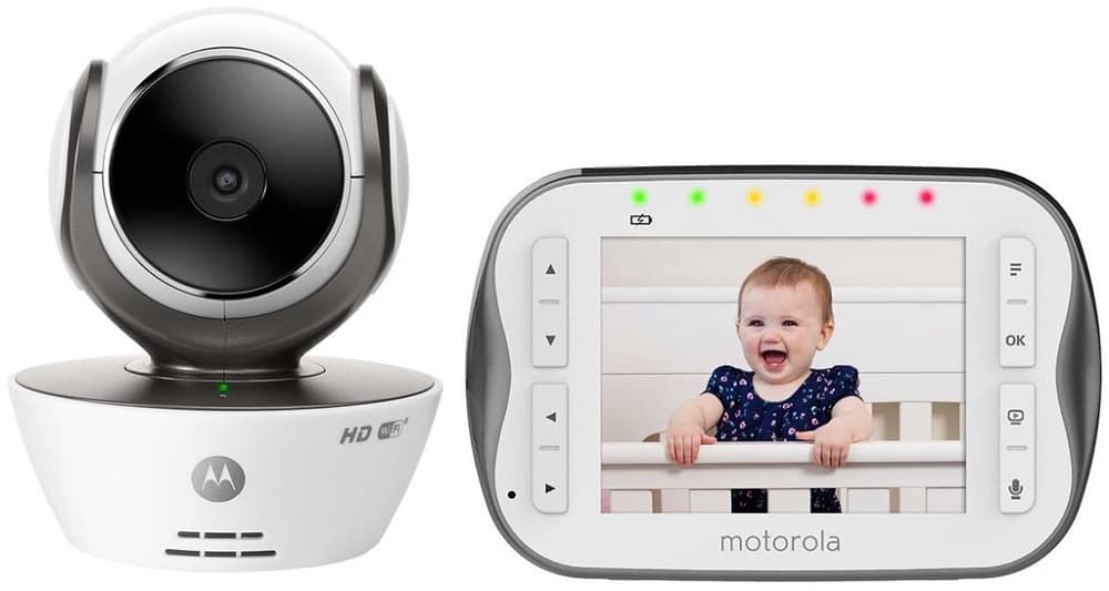 Babá Eletrônica Motorola MBP843 3.5" WiFi 2V - Branco