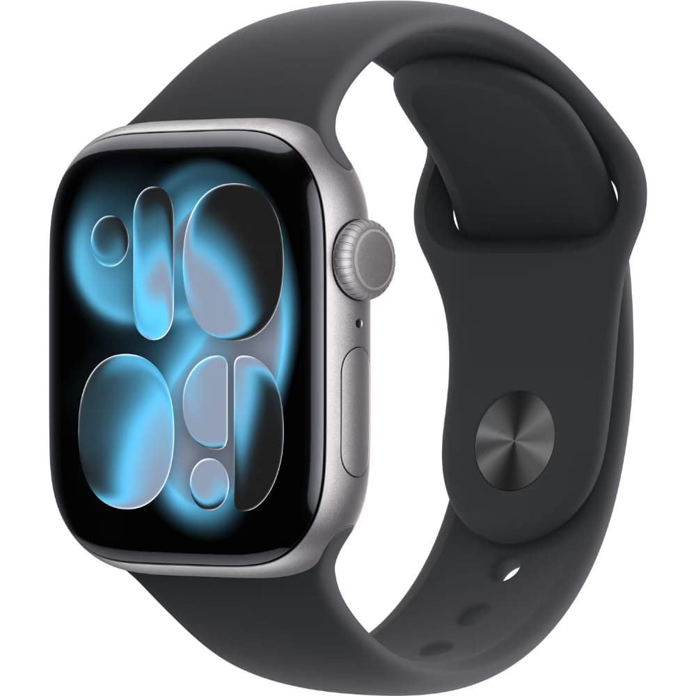Apple Watch Series 11 MEQW4LW/A 42mm GPS - Space Gray Aluminum/Black Sport Band 1