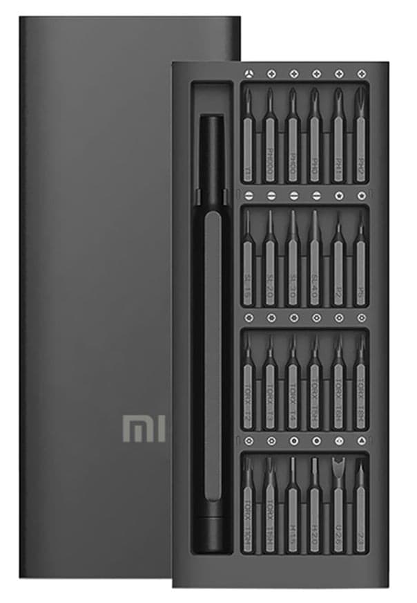 Chave De Fenda Xiaomi Mi Precision Screwdriver Kit MJJXLSD002QW 24 En 1 - Gray