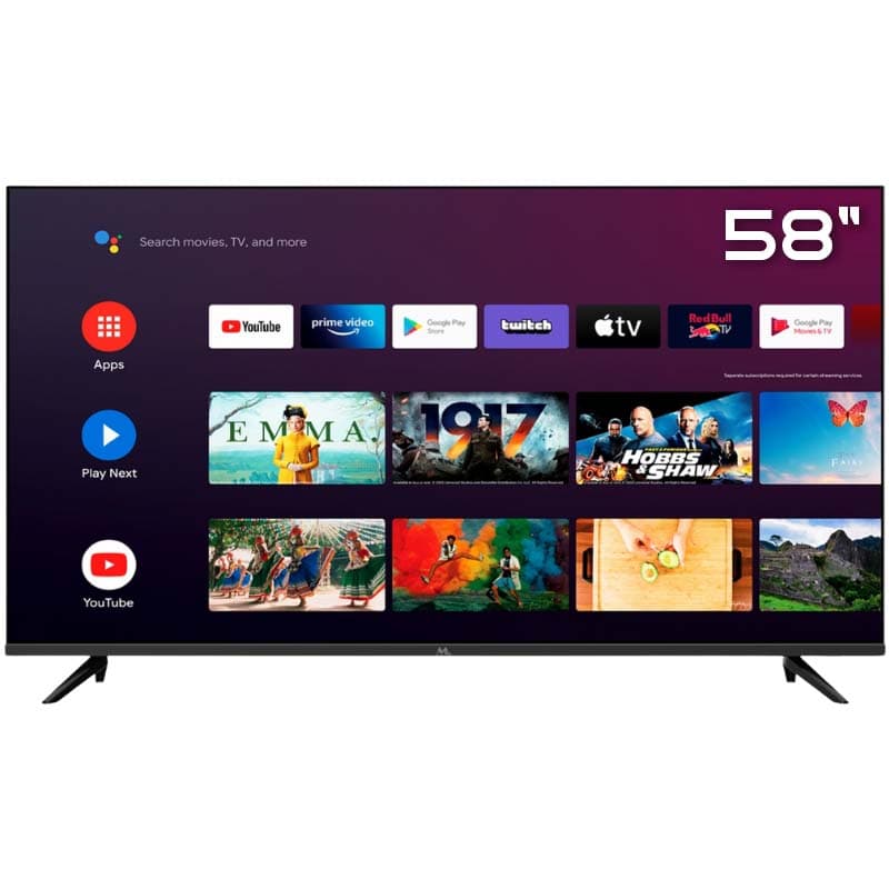 Smart TV LED Mtek 58" MK58FSAU 4K Ultra HD
