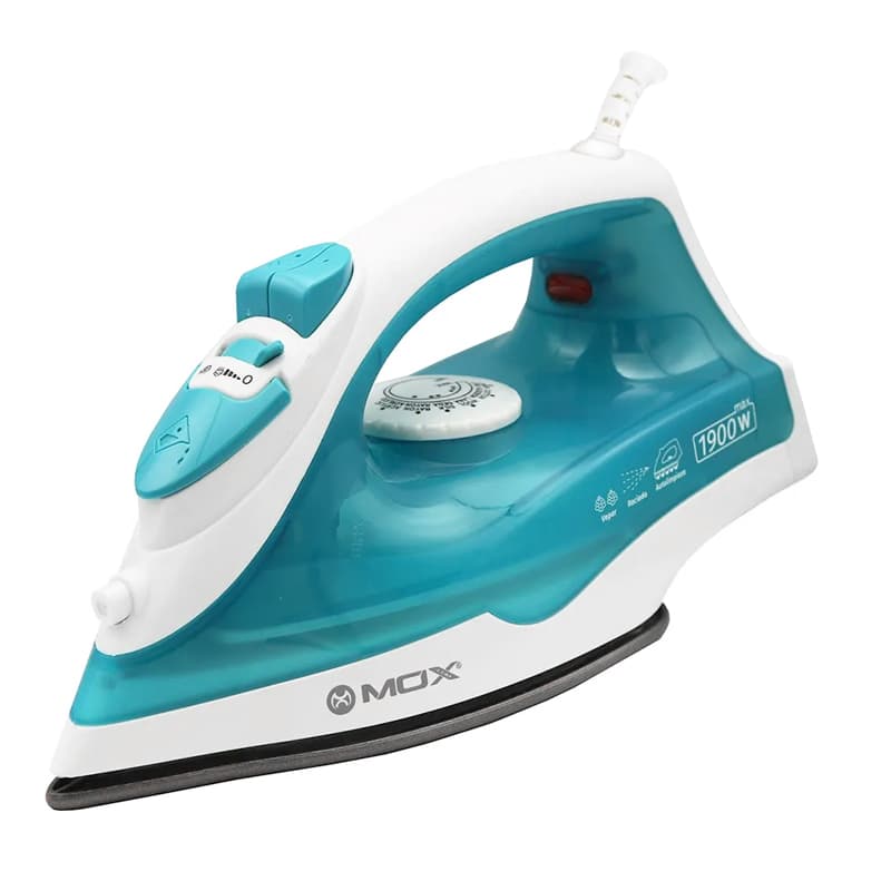 Ferro de Passar a Vapor Mox MO-DI15 1900W 220V - White/Blue