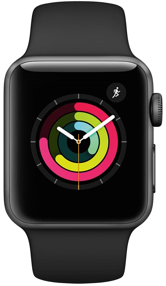 Apple Watch Series 3 MTF02LL/A1858 38mm GPS - Space Gray/Black 1