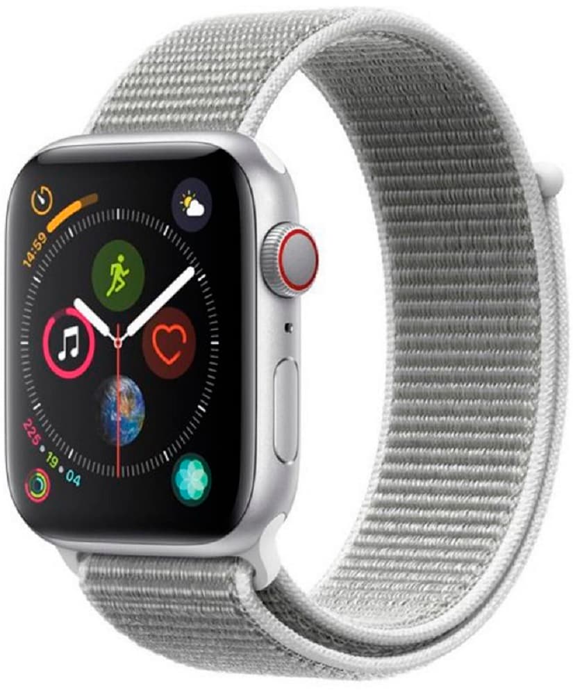 Apple Watch Series 4 44mm MTVT2BZ/A2008 LTE Silver/Seashell Sport Loop 1