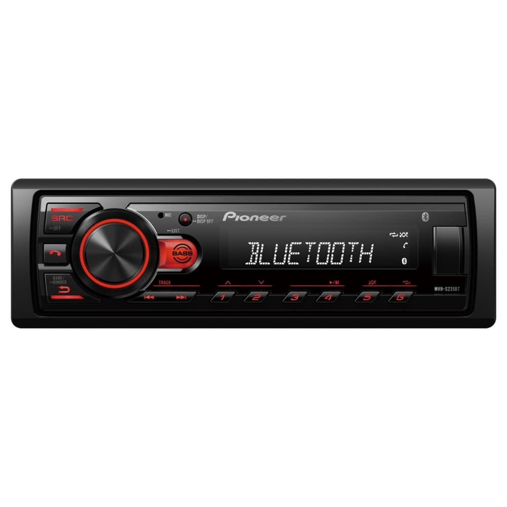 Toca Rádio Pioneer MVH-S235BT Bluetooth/USB/MP3 1