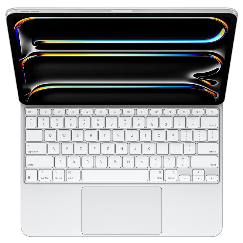 Apple Magic Keyboard MWR43LL/A para iPad Pro de 13" (M4) - White 4