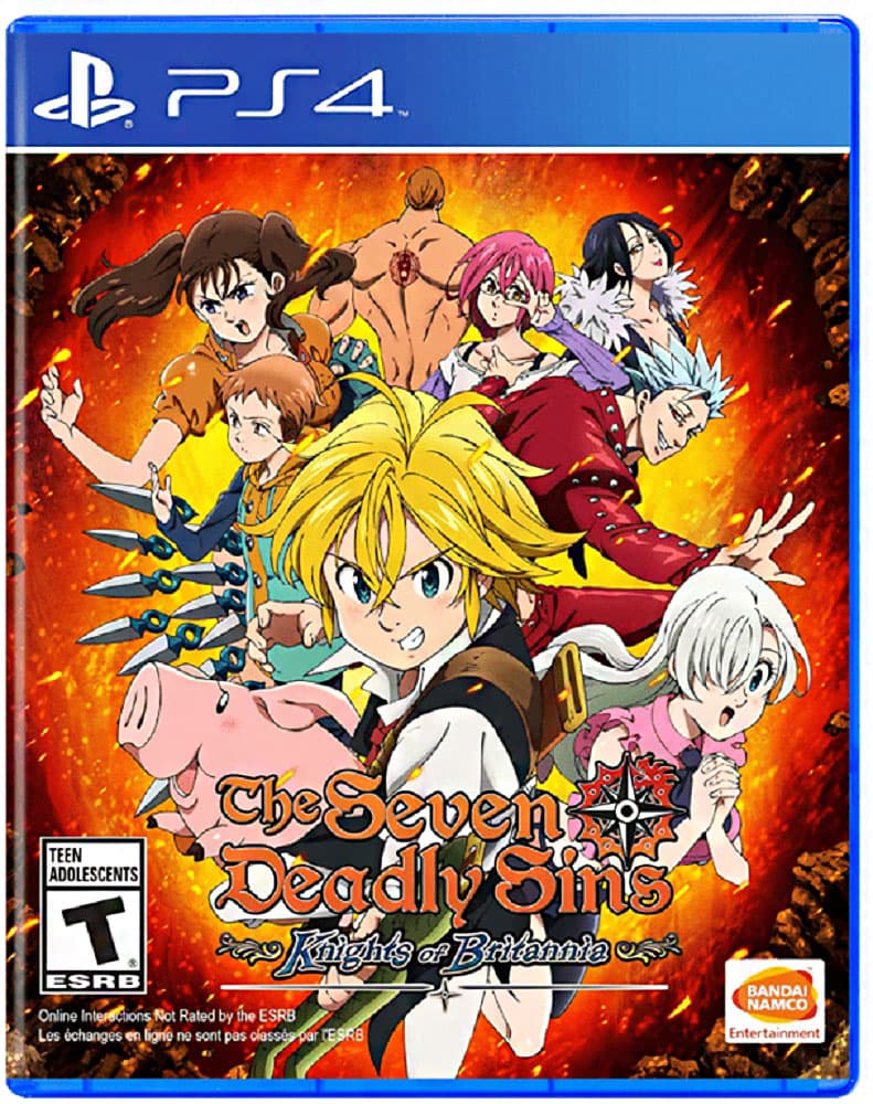 Jogo The Seven Deadly Sins Knights of Britannia - PS4