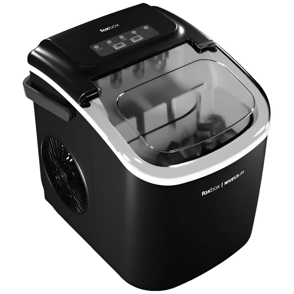 Máquina de Gelo FoxBox NIVEUS-IM 180W 1.2L 110V - Black