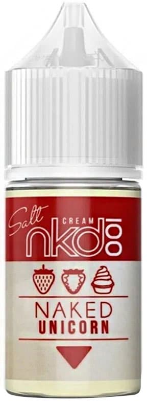 Essência Para Vaper Naked 100 Salt Cream Naked Unicorn 35mg Nicotina - 30ml