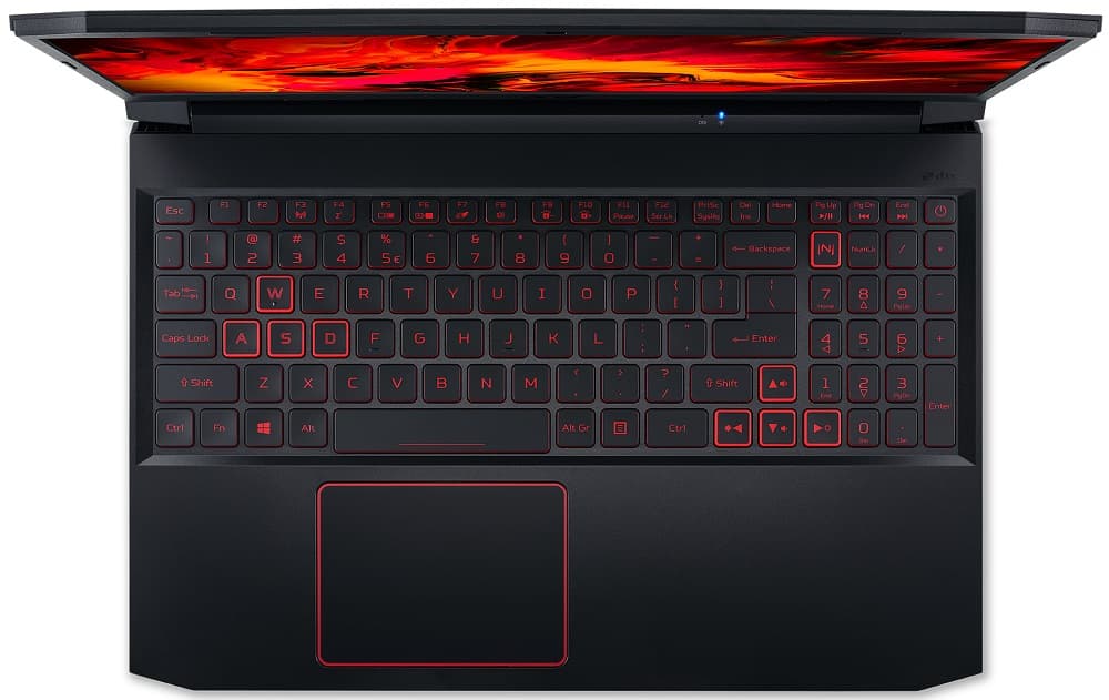 Notebook Gaming Acer Nitro 5 AN515-55-57C4 15.6" Intel Core I5-10300H RTX 3050Ti 4GB W10 16/512GB - Preto/Vermelho 1