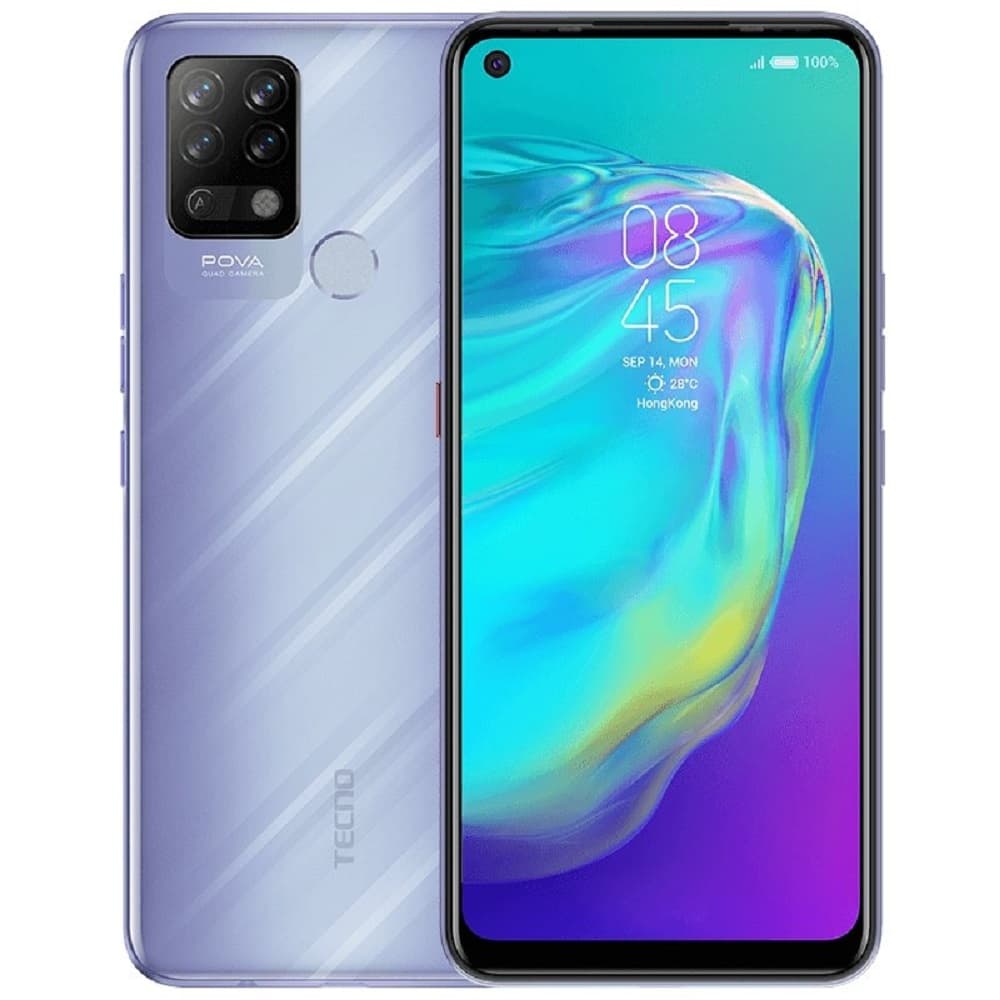 Smartphone Tecno Mobile Pova LD7 LTE DS 6.8" 6/128GB - Roxo