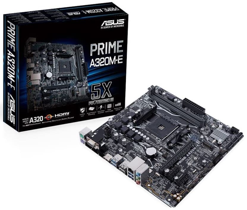 Placa Mãe Asus Prime A320M-E Am4 MicroATX DDR4 1