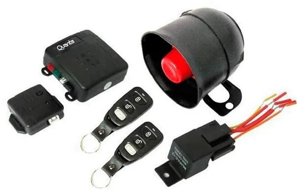Alarme Automotriz Quanta QTAC45 - Preto