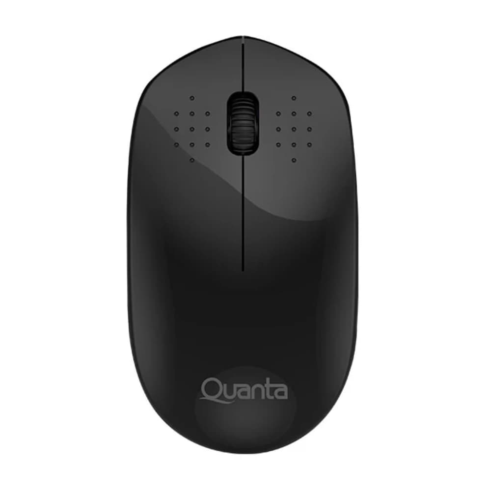 Mouse Wireless Quanta Click Silencioso QTMSS10 USB - Black 1
