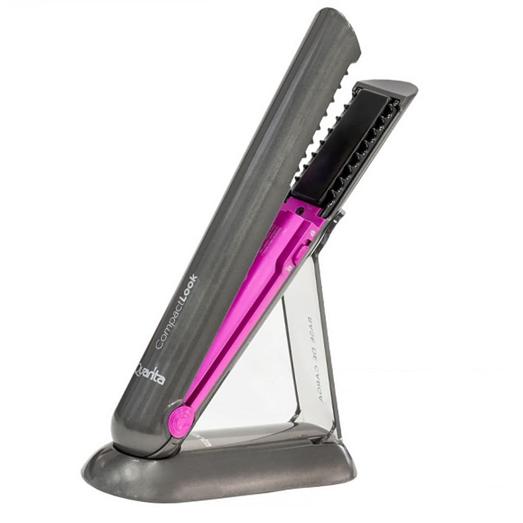 Chapinha Portátil Quanta QTPPR10 210°C 4000mAh - Cinza/Rosa 4