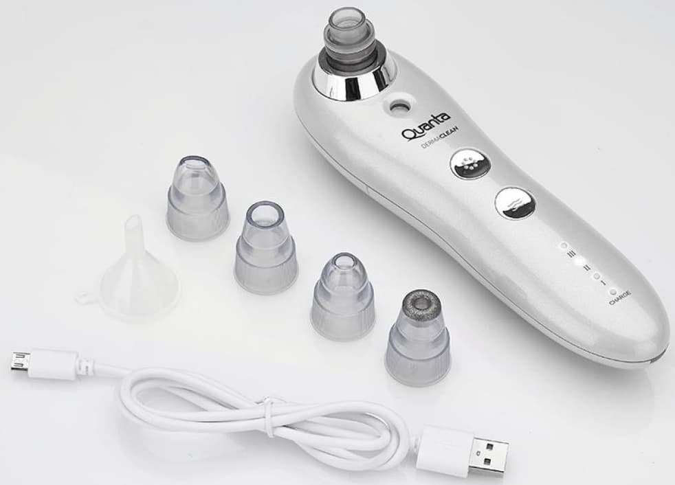 Removedor de Cravos e Espinhas Quanta QTRE02 Derma Clean - White 1