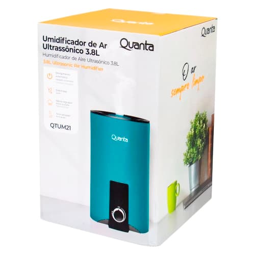 Umidificador de Ar Quanta QTUM21 3.8L - Verde/Preto 3