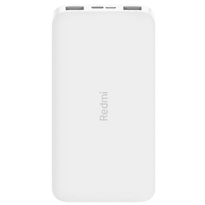 Carregador Portátil Xiaomi Redmi PB100LZM 10.000mAh - White