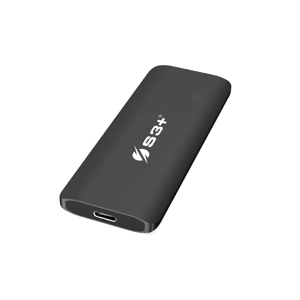 HD SSD Externo S3+ S3SSDE1T0BKPRO 1TB USB-C