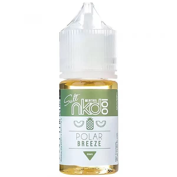 Essência para Vape Naked 100 Salt Menthol Polar Breeze 50mg Nicotina - 30ml