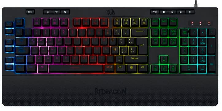 Teclado Gaming Redragon Shiva K512RGB Espanhol - Black