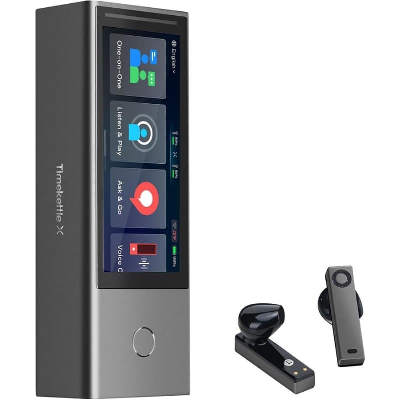 Fone de Ouvido Tradutor de Voz Timekettle X1 AI - Black