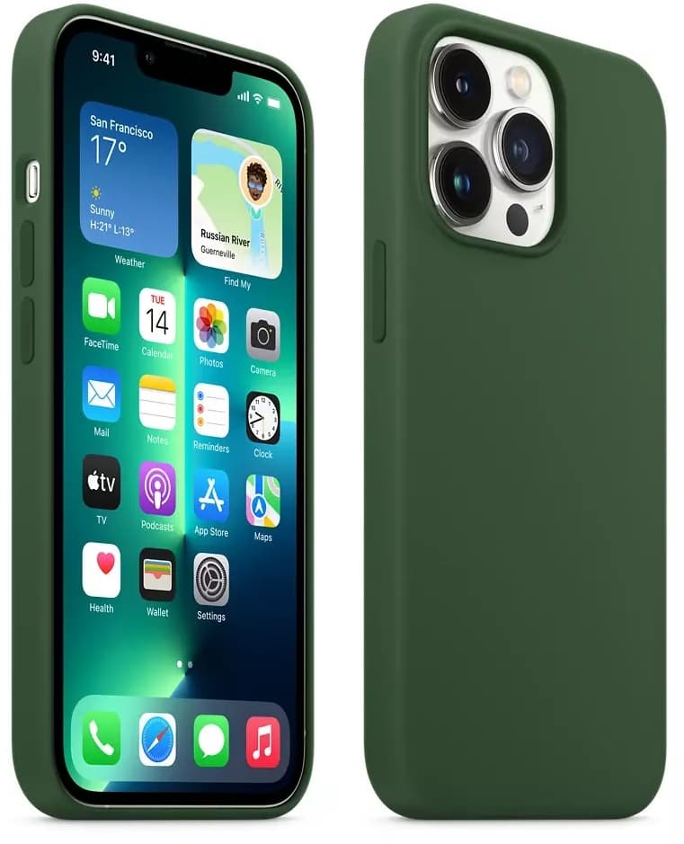 Capa Apple iPhone 13 Pro Max MM2P3ZE/A Silicone With MagSafe - Clover 1