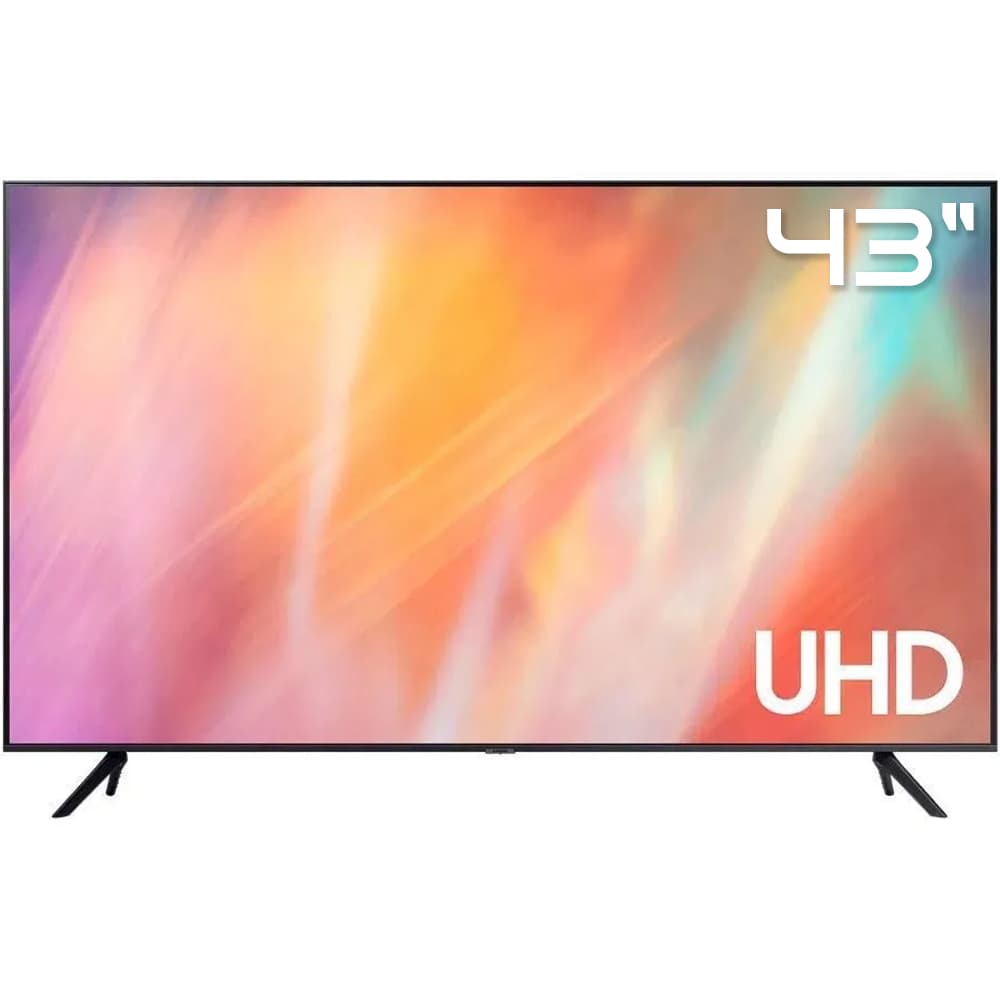 Smart TV LED Samgung 43" UN43AU7090 4K UHD (2022) 1