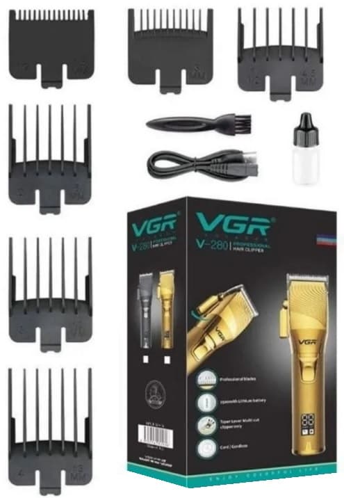 Cortador de Cabelo Voyager V-280 5V - Dourado 1