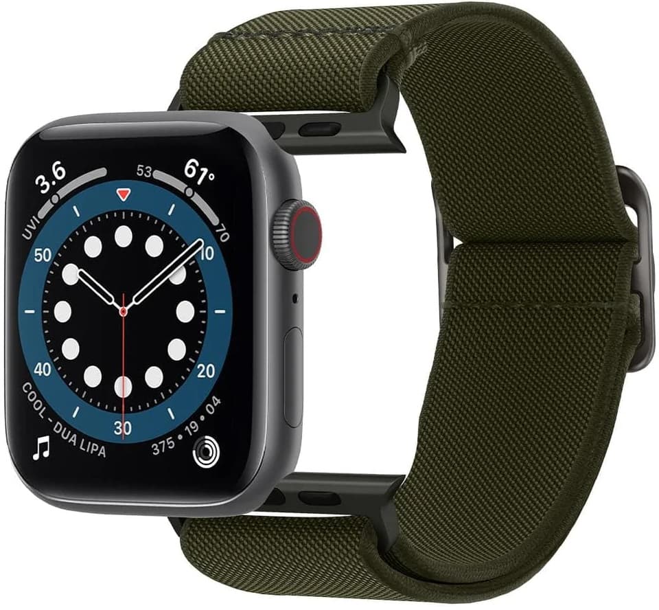 Pulseira Spigen Life Fit AMP02288 para Apple Watch 45mm - Khaki 1