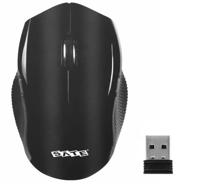 Mouse Wireless Satellite A-69G USB - Black 1