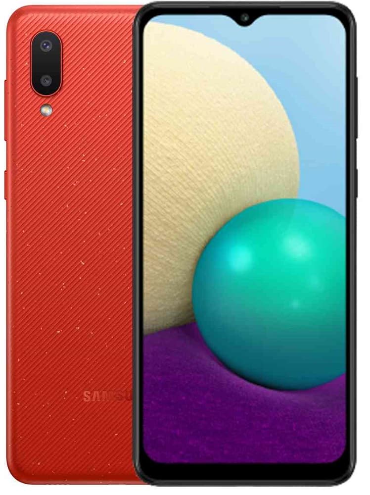 Smartphone Samsung Galaxy A02 SM-A022M LTE DS 6.5" 2/32GB Vermelho - Homologado