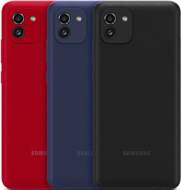 Smartphone Samsung Galaxy A03 A35M LTE 6.5" 4/64GB - Blue (Homologado) 1