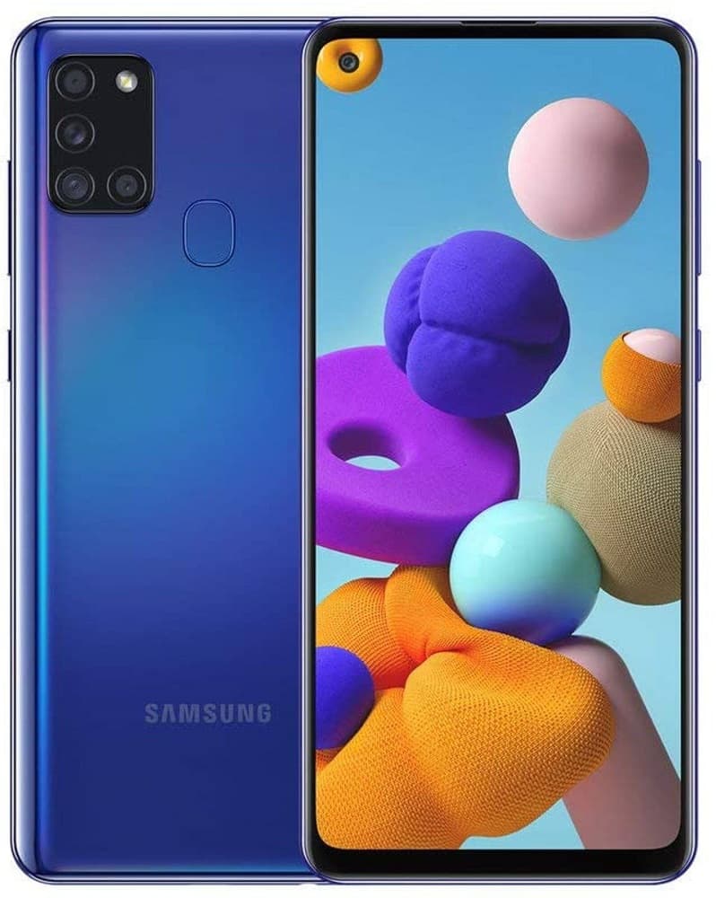 Smartphone Samsung Galaxy A21S SM-A217M LTE DS 4/64GB 6.5" Azul 1