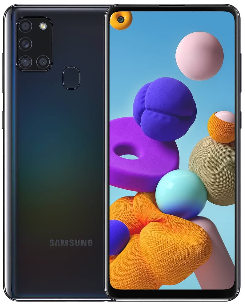 Smartphone Samsung Galaxy A21s SM-A217M LTE DS 4/64GB 6.5" - Preto