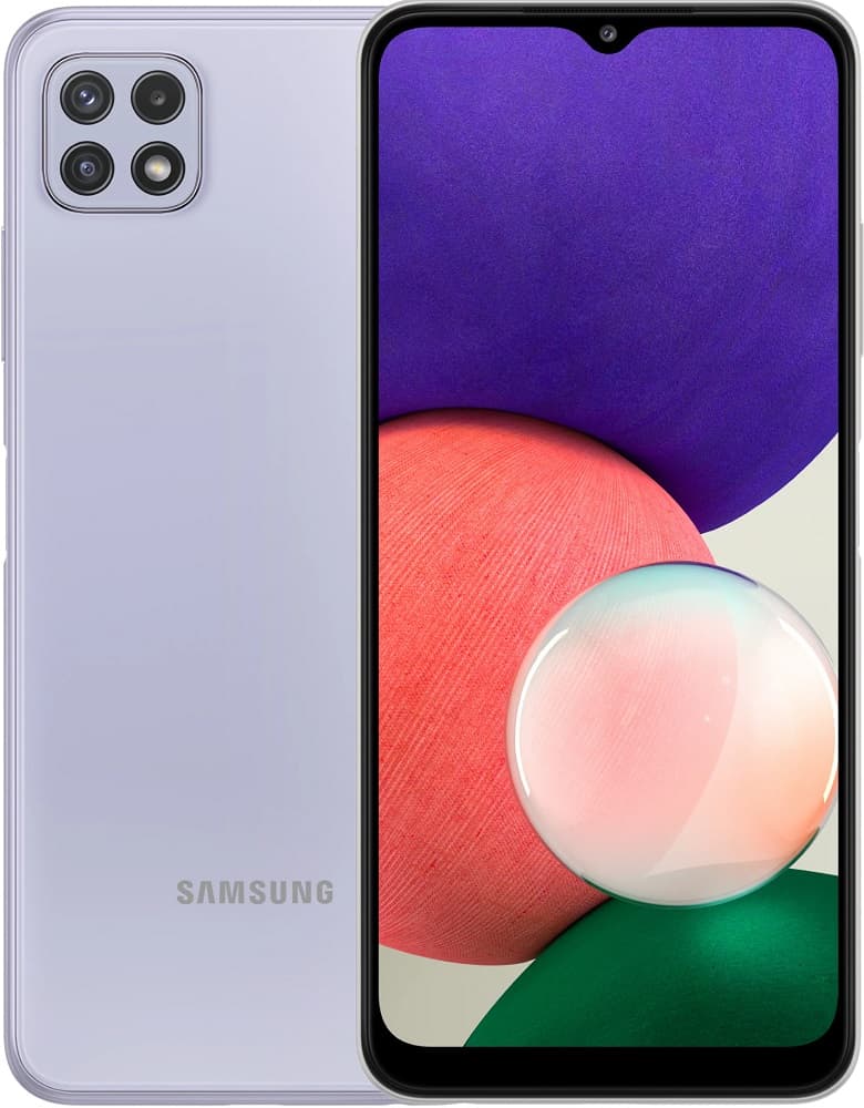 Smartphone Samsung Galaxy A22 5G SM-A226BR DS 6.6" 4/128GB - Violet