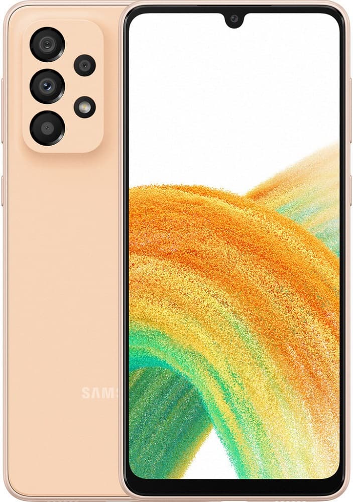 Smartphone Samsung Galaxy A33 A336M 5G 6.4" 6/128GB - Awesome Peach (Homologado)