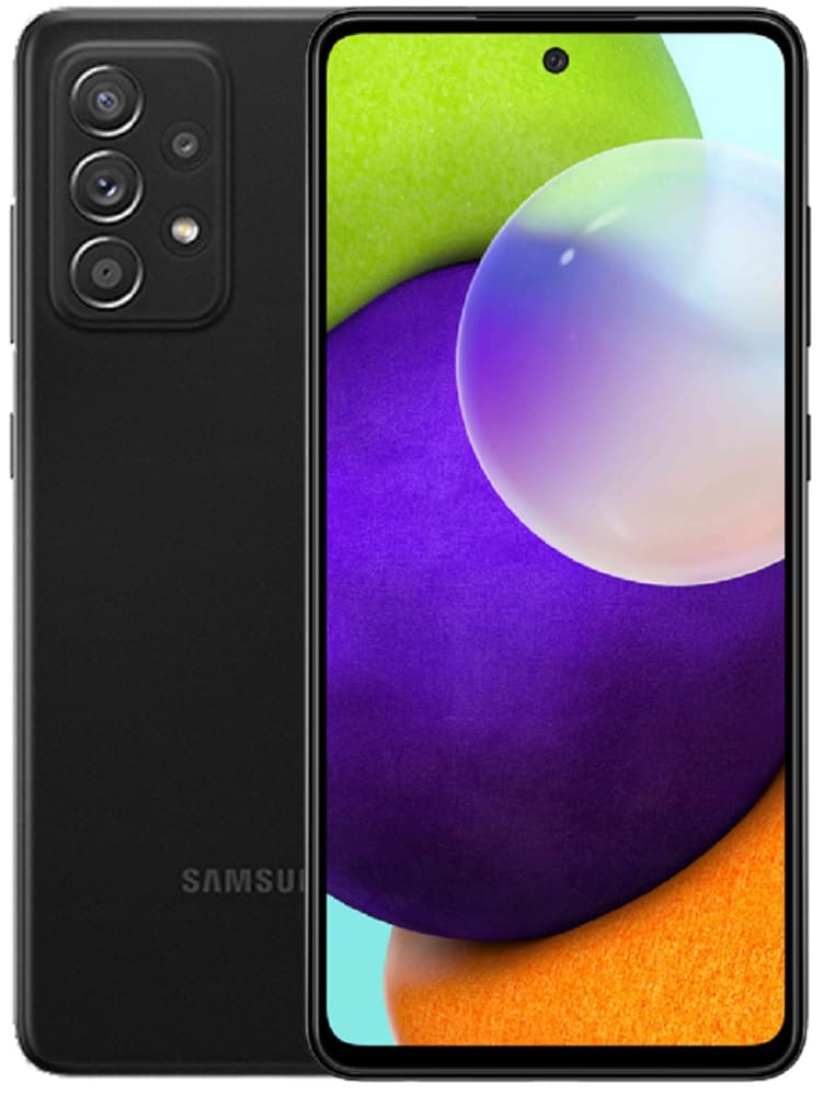 Smartphone Samsung Galaxy A52 SM-A525M LTE DS 6/128GB 6.5" - Awesome Black (Gar. PY/AR/UR)